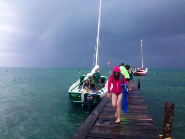 Wanderlust Chloe Caye Caulker Thunderstorm