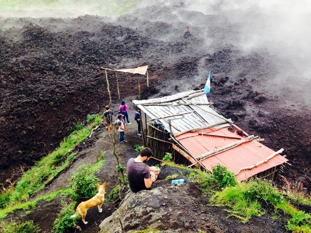 Wanderlust Chloe Pacaya Volcano View