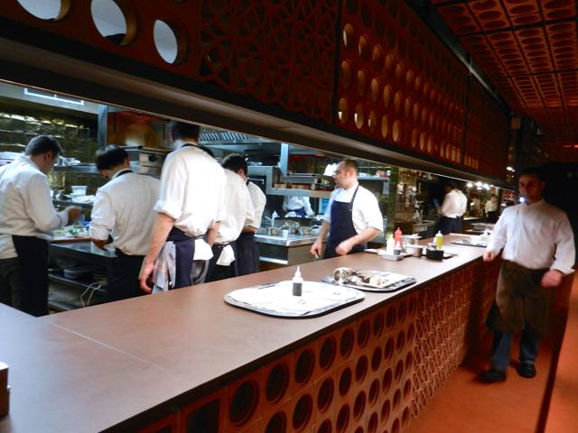 Kitchen at Disfrutar Restaurant Barcelona