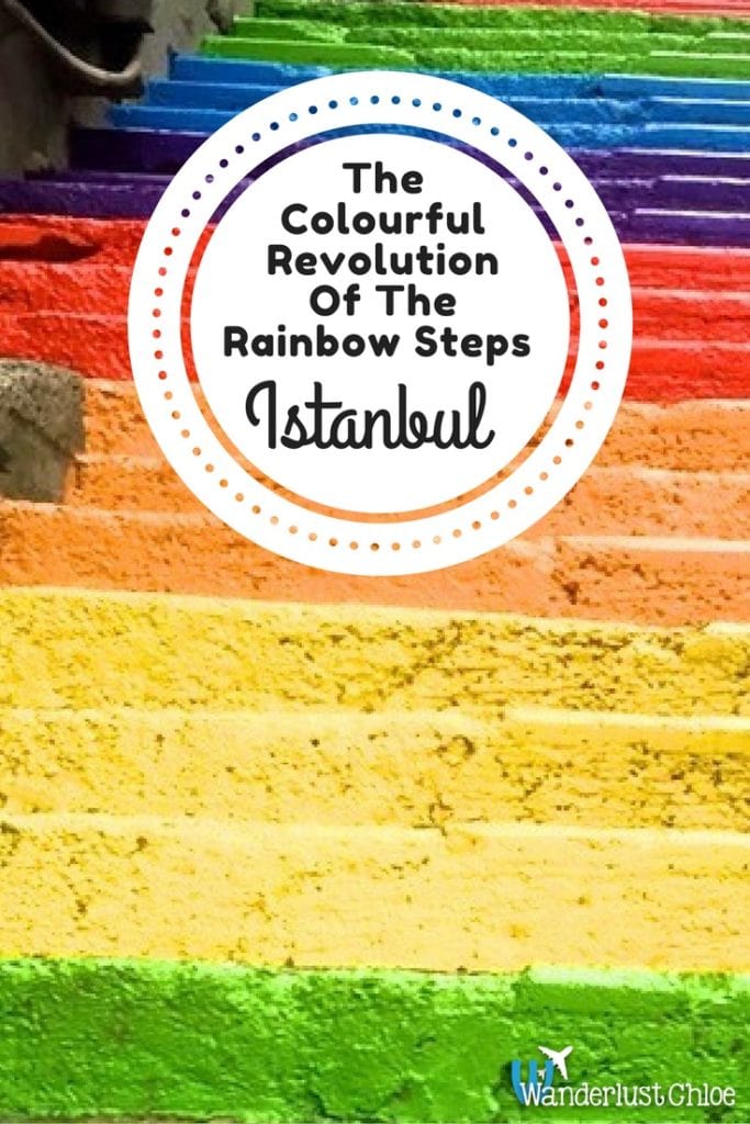 The Colourful Revolution of Istanbul's Rainbow Steps