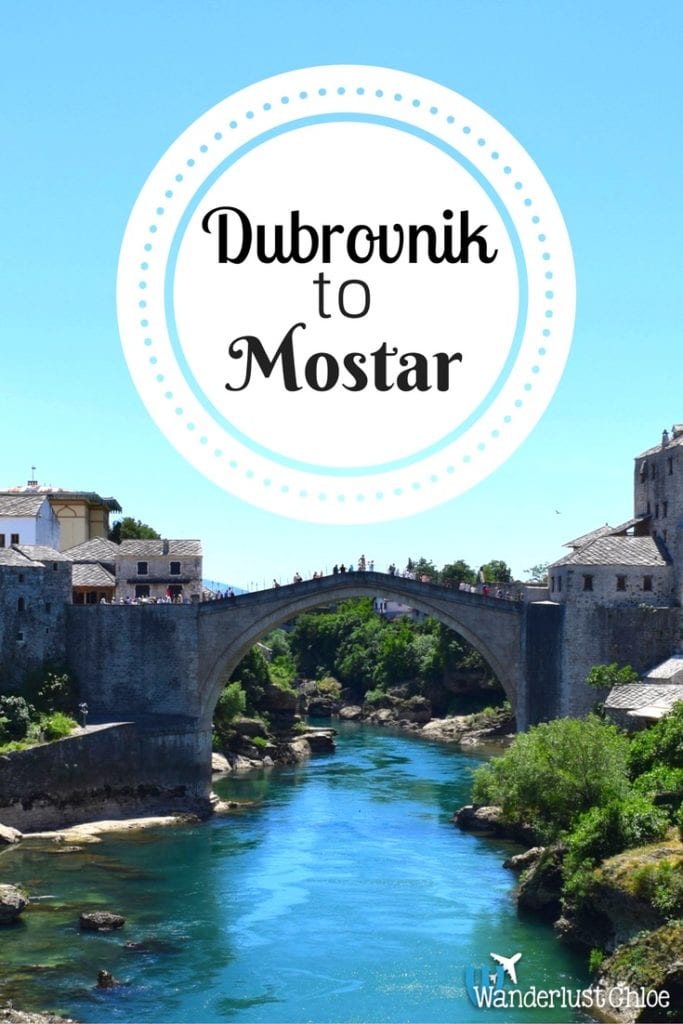 Dubrovnik to Mostar Day Trip