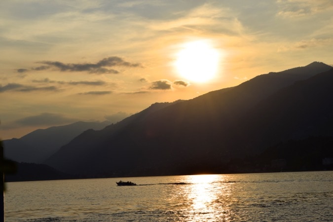 Lake Como September Sunset