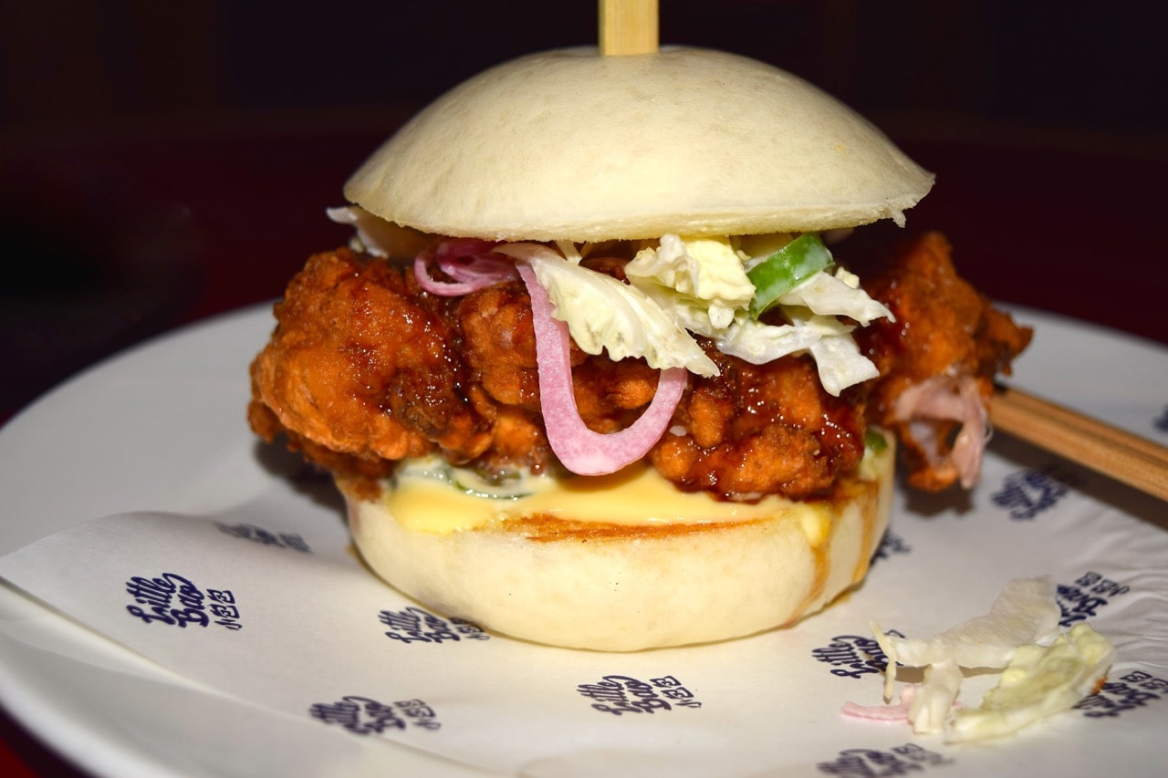 Soho Kitchen and Bar - Little Bao - Chicken Bao