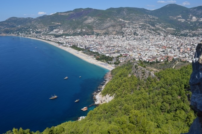 View from Alanya Castle