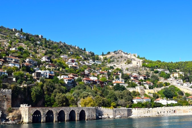 Alanya from the Sea