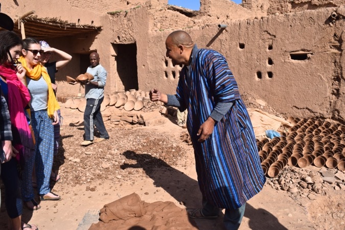 Pottery Making in Tamegroute, Morocco 