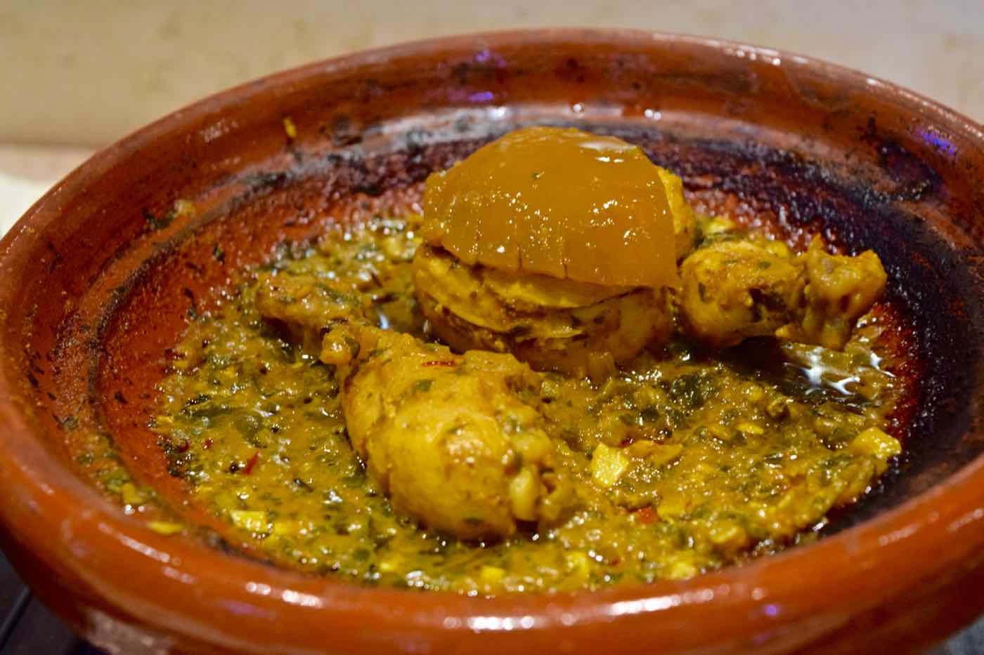 Chicken Tagine at La Maison Arabe Marrakech