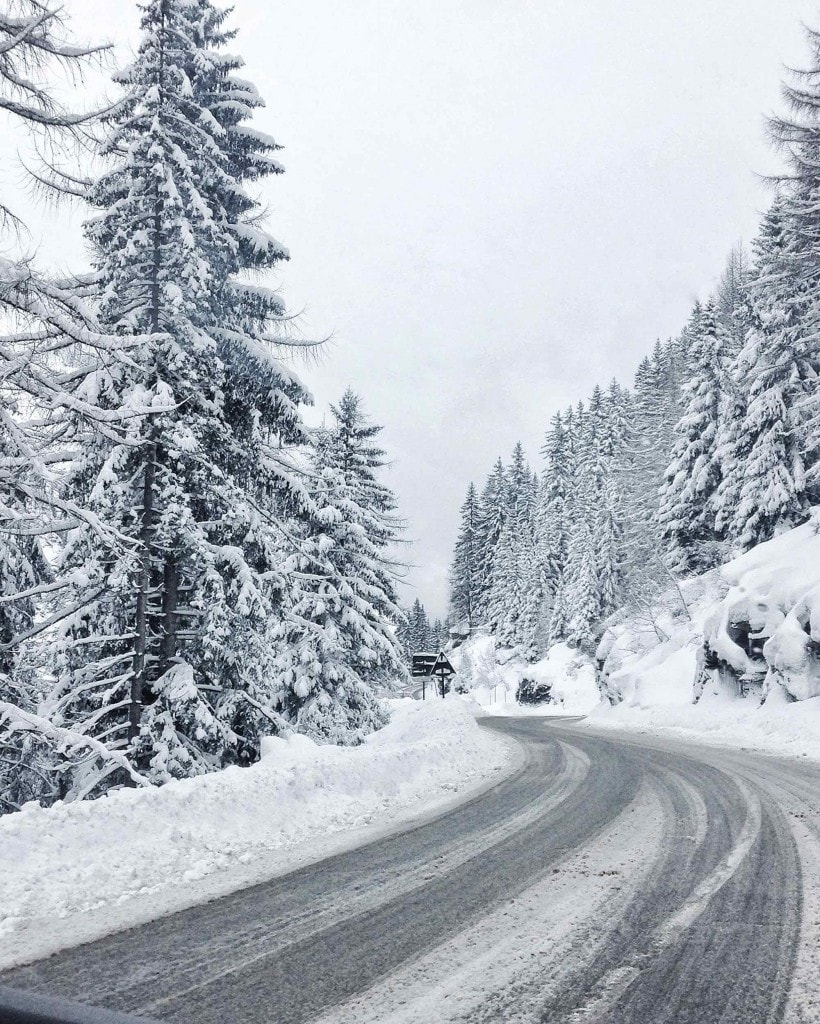 Road to Tignes, French Alps