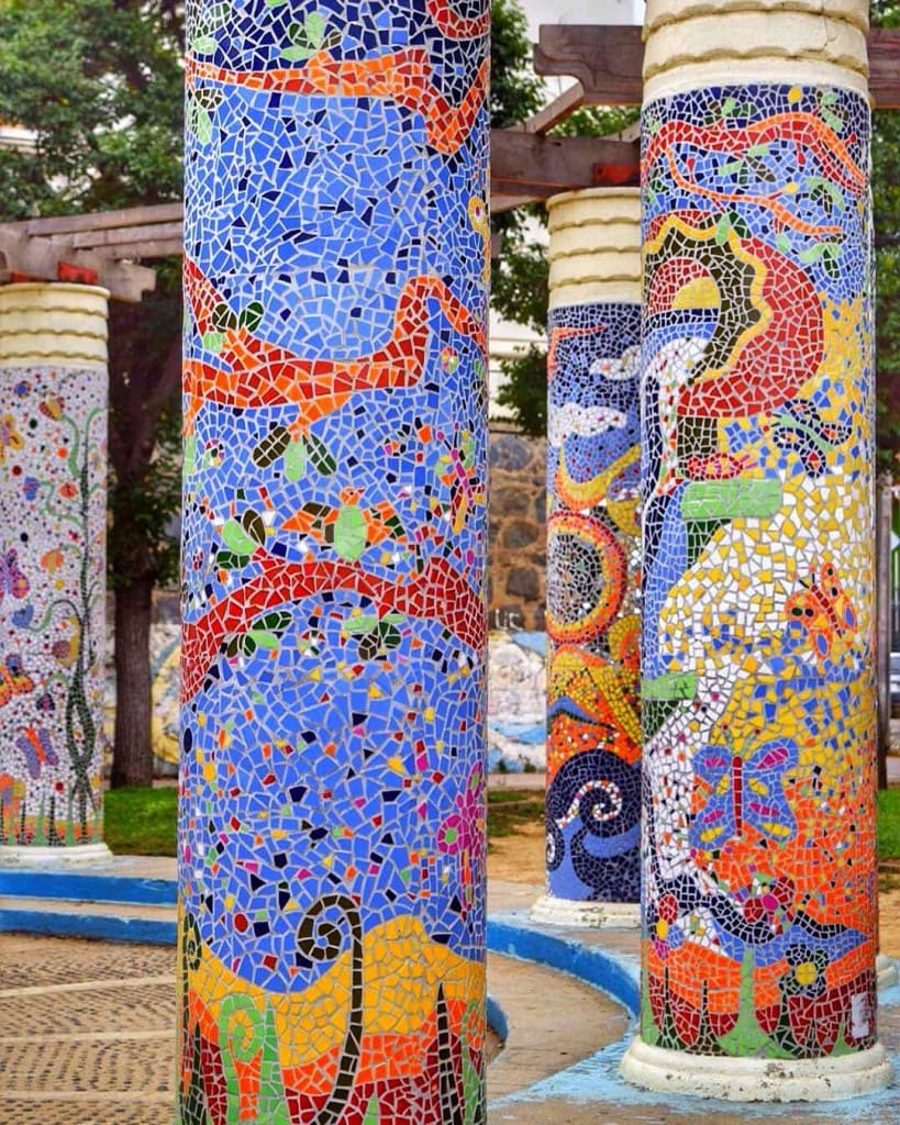 Mosaics in Valparaiso Chile