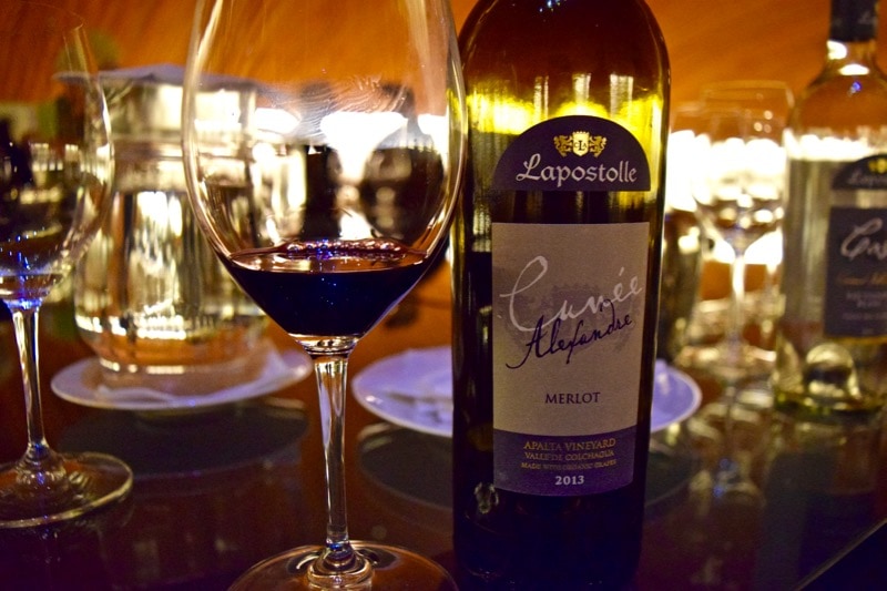 Wine tasting - Lapostolle Cuvée Alexandre Merlot 2013