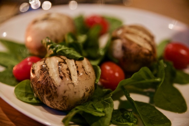 Smoked mozzerella at Obicà Restaurant, St Paul's, London