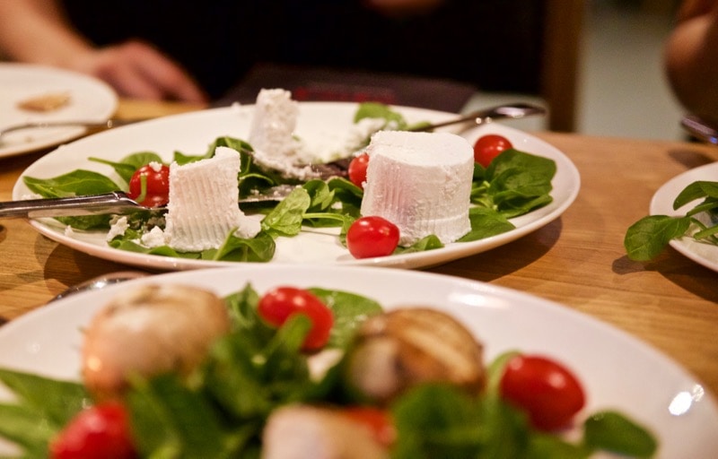 Fresh ricotta at Obicà Restaurant, St Paul's, London