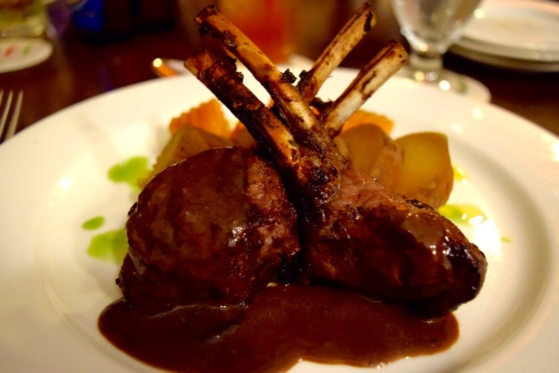 Dinner at Ocean Terrace Inn, St Kitts