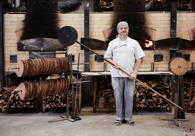 Joel Lindblad at Skedvi Bakery, Sweden