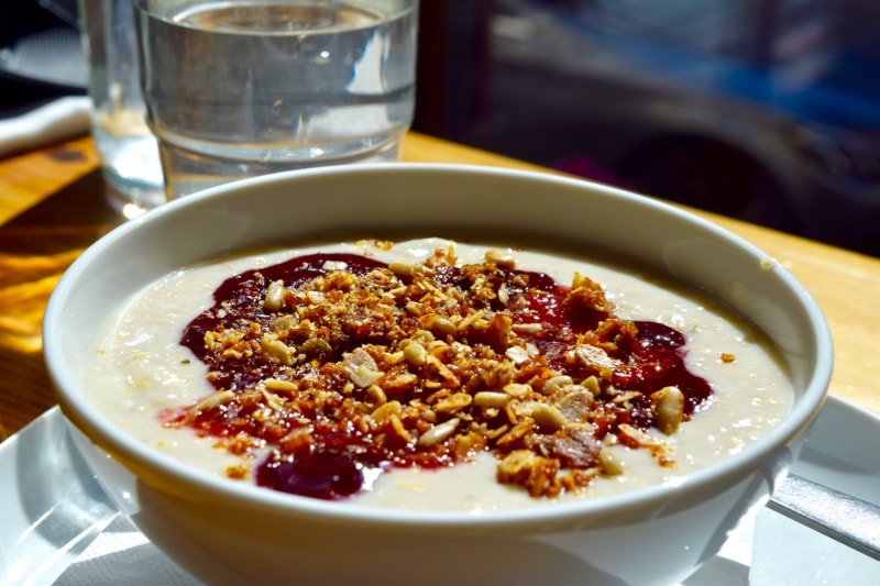 Porridge at Kuppi and Muffini, Helsinki 