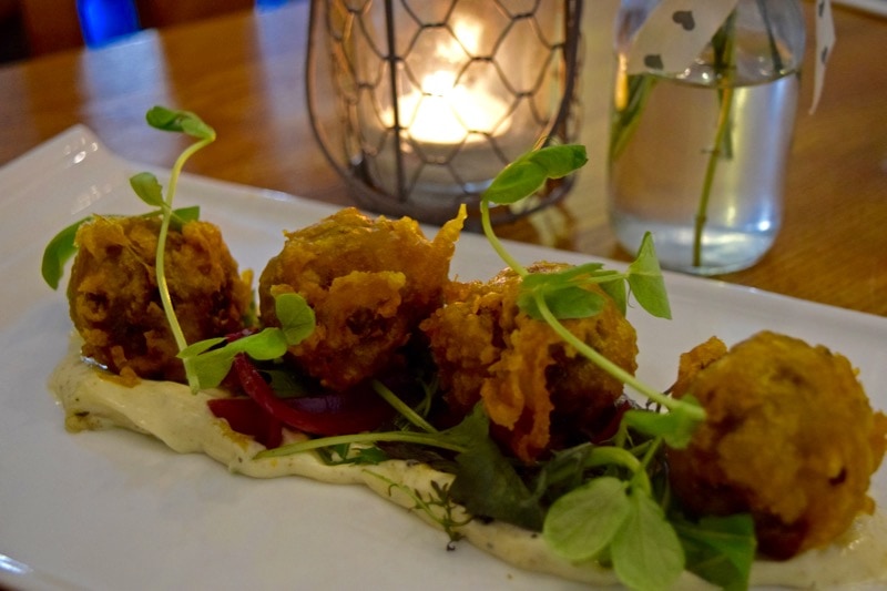 Lamb bon bons at The Shed, Bembridge, Isle of Wight