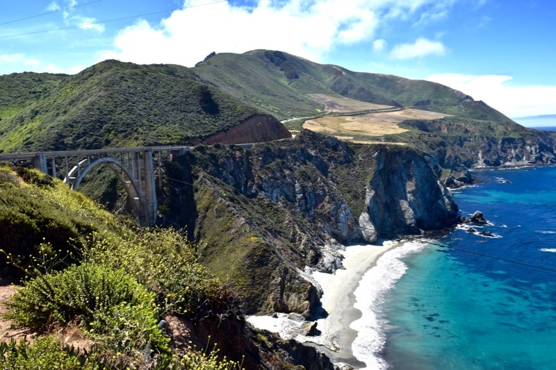 Bixby Bridge on the Pacific Coast Highway 