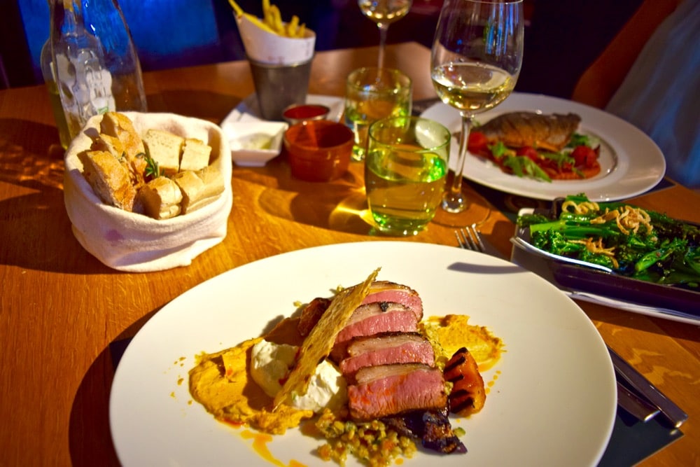 Lunch is served at Bar Boulud, Mandarin Oriental Hyde Park, London