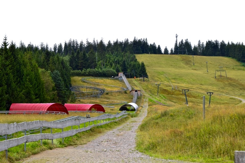 Alpine Coaster at Mehliskopf, Black Forest, Germany