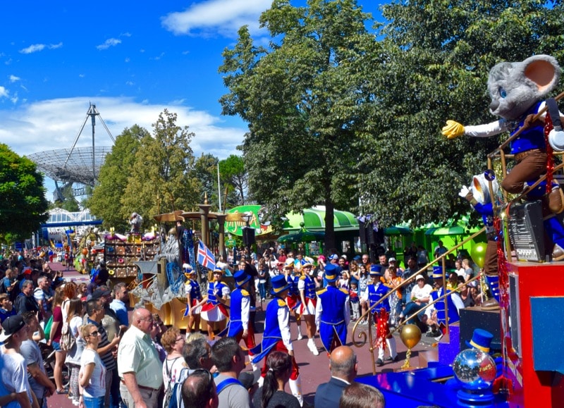 Parade at Europa-Park, Germany