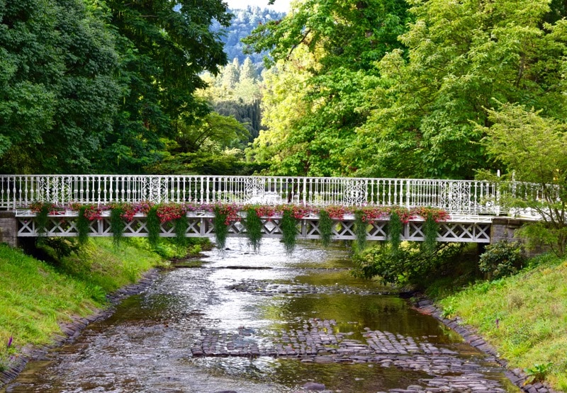 Lichtentaler Allee in Baden-Baden, Germany