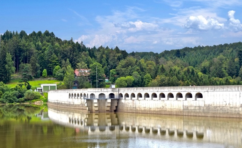 Schwarzenbach Dam, Black Forest, Germany