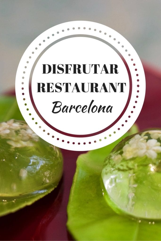 Disfrutar Barcelona Review (PIN)