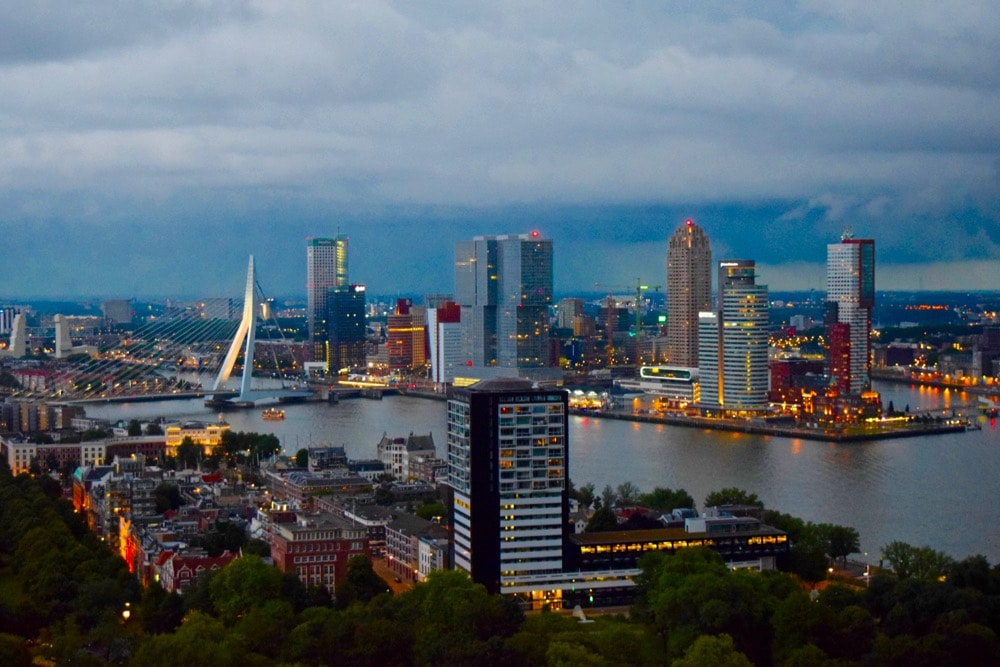 View from the Euromast, Rotterdam