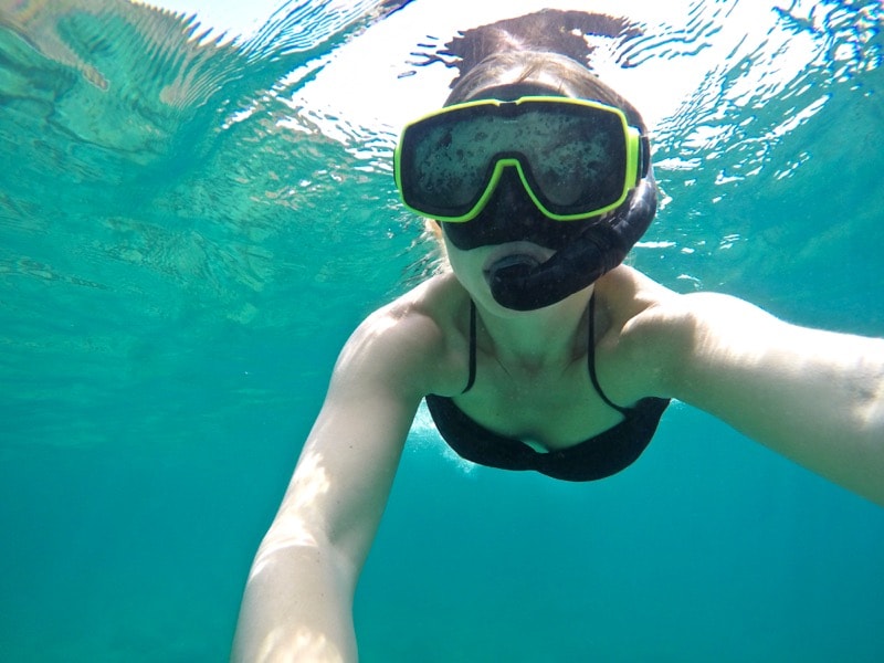 Snorkelling in St Kitts