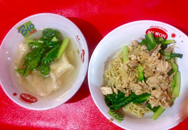 Delicious street food in Jakarta