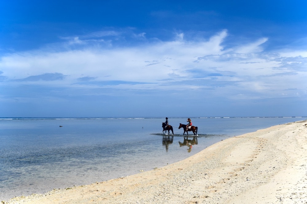 Beach at Hotel Ombak Sunset, Gili T