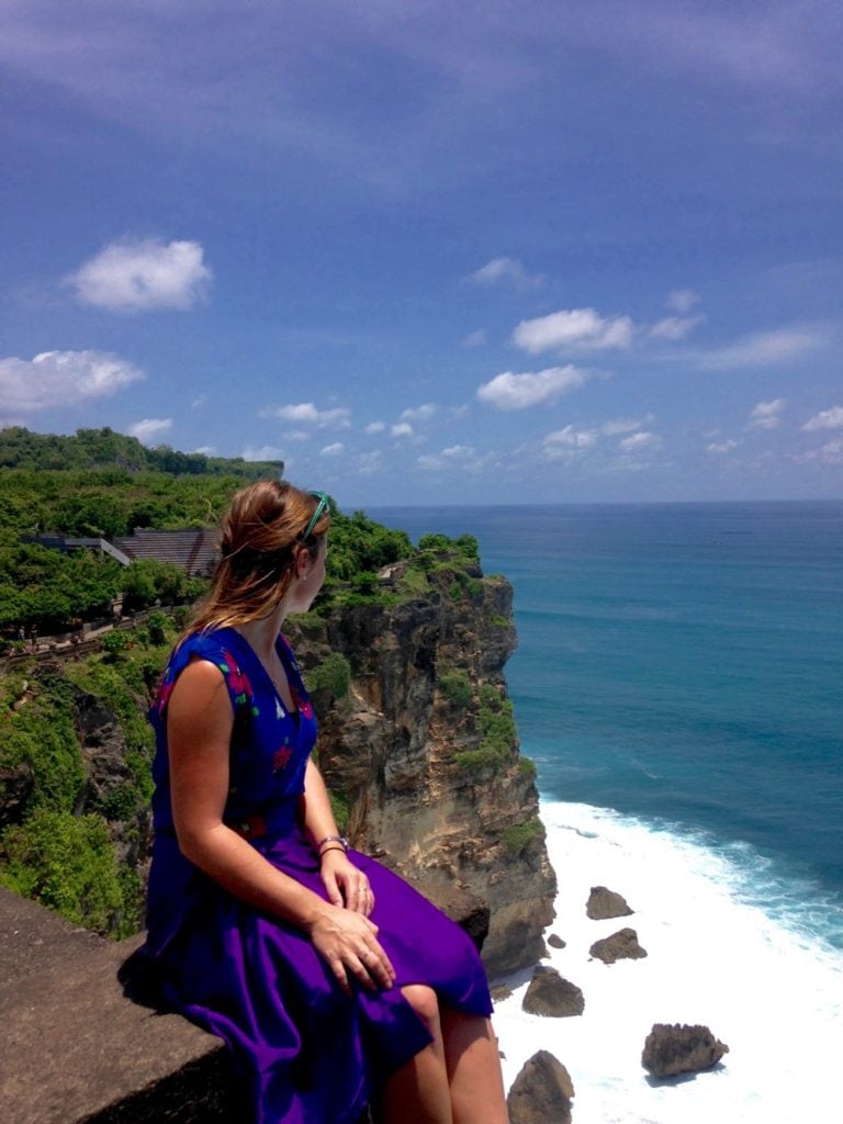 The view from Uluwatu, Bali