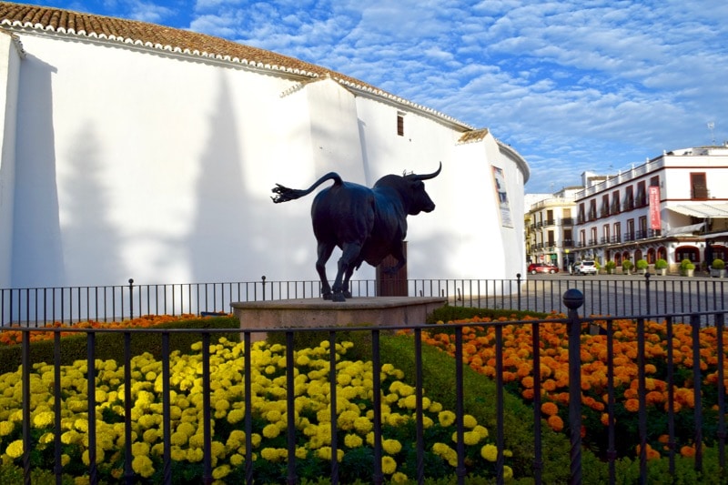 Ronda's famous bullring, Spain