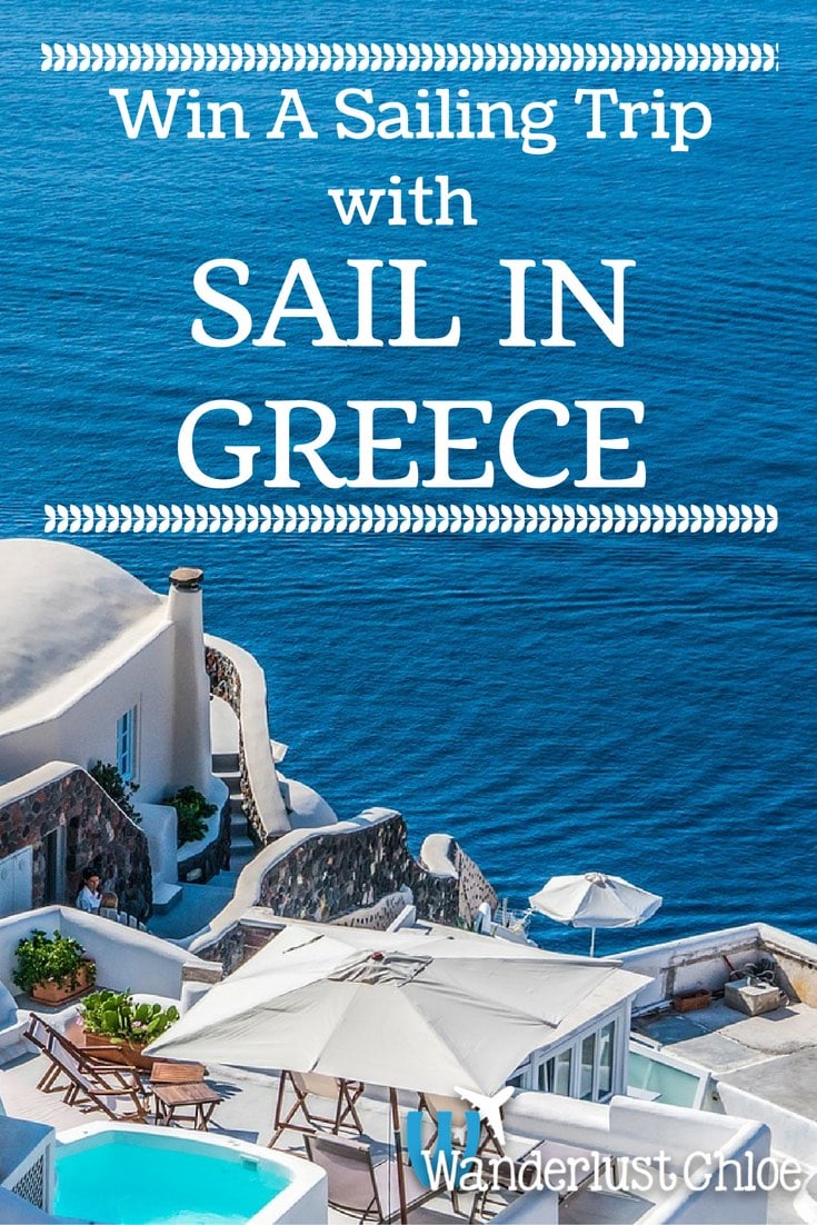 Win A Sailing Trip With Sail in Greece