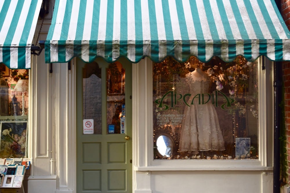 Arcadia vintage shop, Oxford