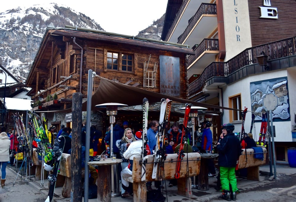 Harry's Bar in Zermatt, Switzerland