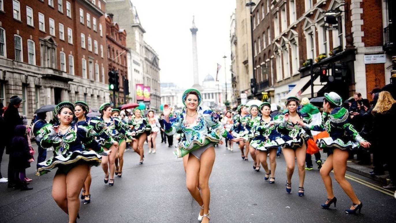St Patrick's Day Parade In London