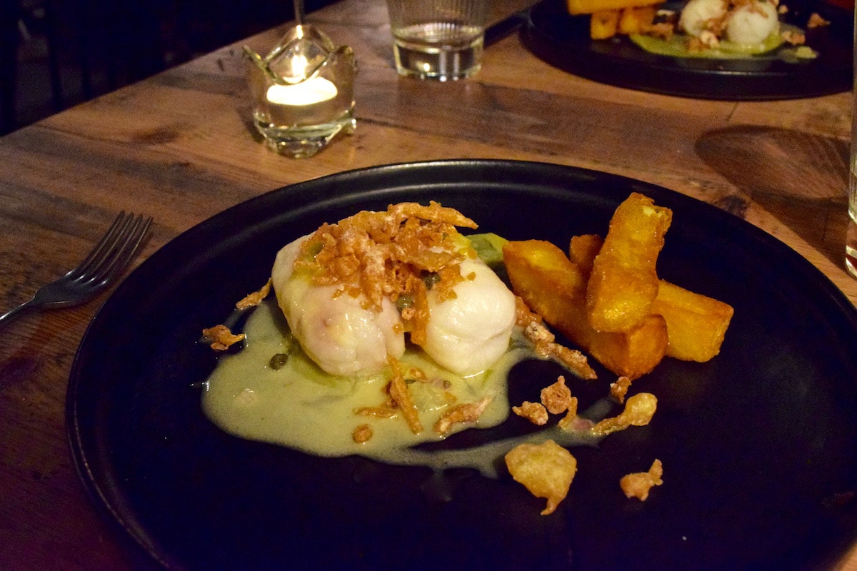 Fish and chips (with a twist!) at Hawkyns Restaurant, Amersham