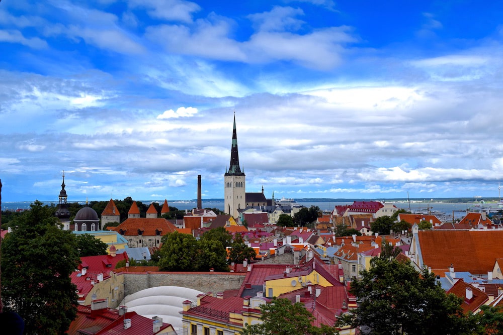 View of Tallinn, Estonia