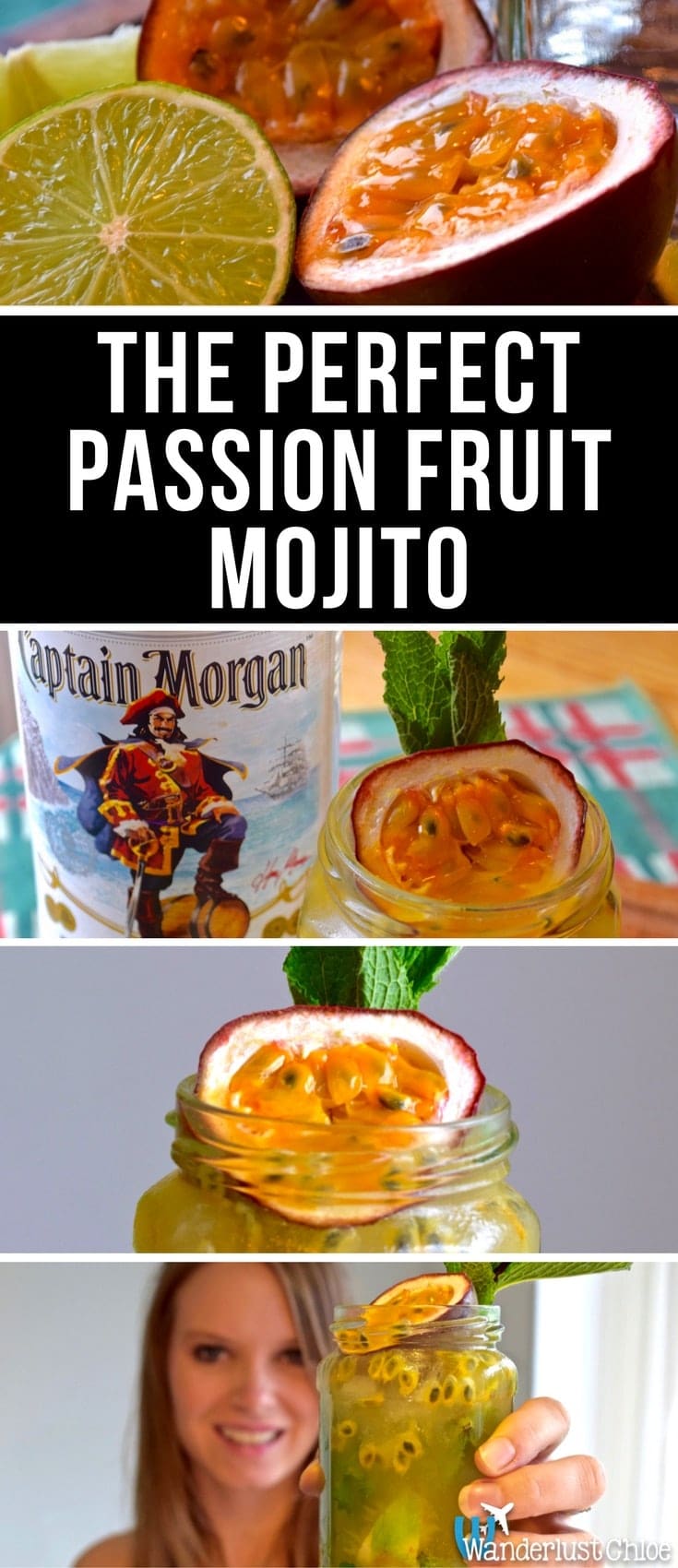 The Perfect Passion Fruit Mojito
