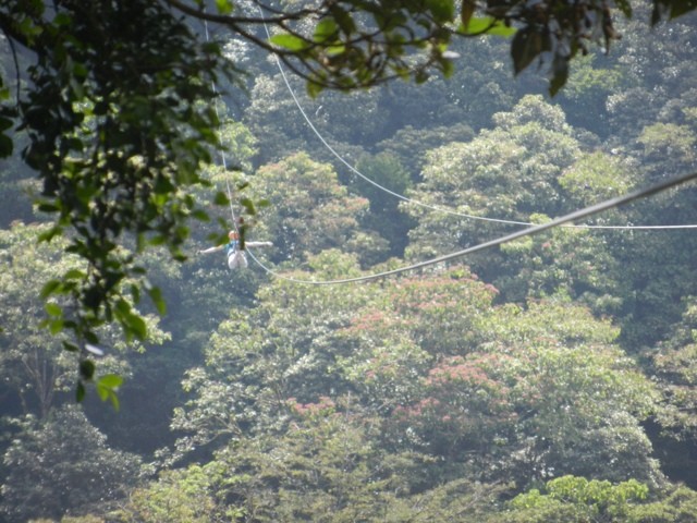 Ziplining in Monteverde, Costa Rica
