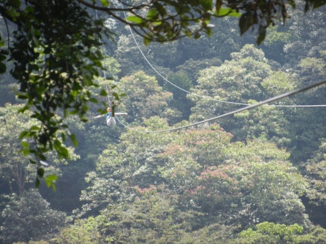 Ziplining in Monteverde, Costa Rica