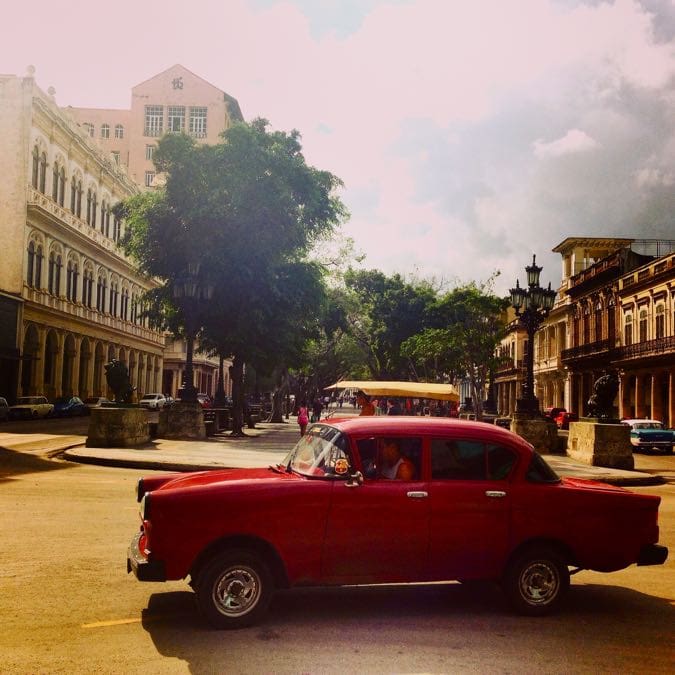 Vintage cars in Havana