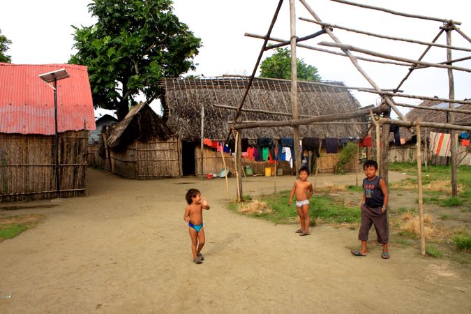 Kids in the San Blas Islands, Panama