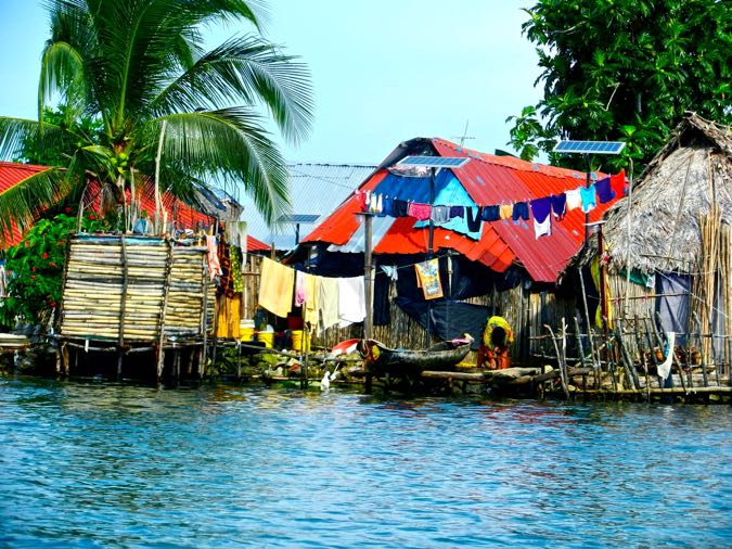 House in the San Blas Islands, Panama