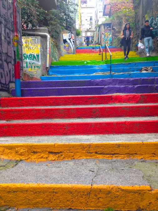 Rainbow Steps, Istanbul