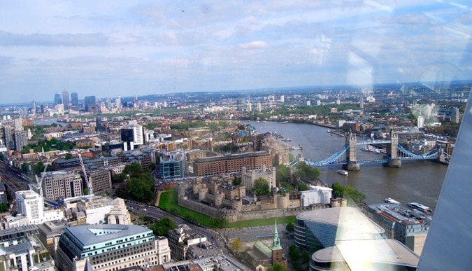 Views from Sky Garden London
