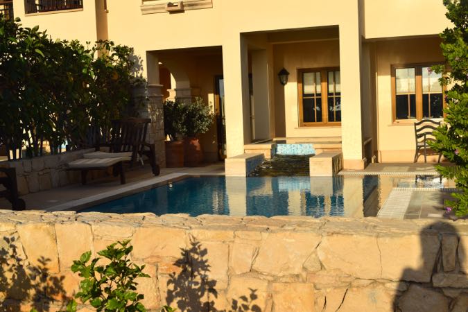 Private pools in Aphrodite Hills Cyprus