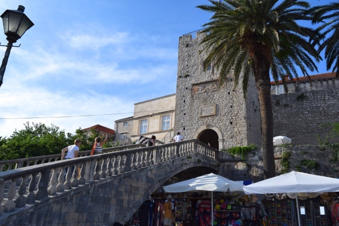 Exploring Korcula Town, Croatia