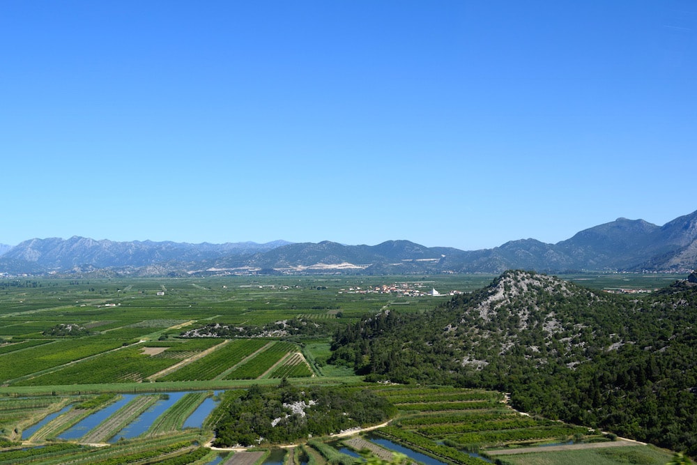 Views from the coach window on the Dubrovnik to Mostar day trip 